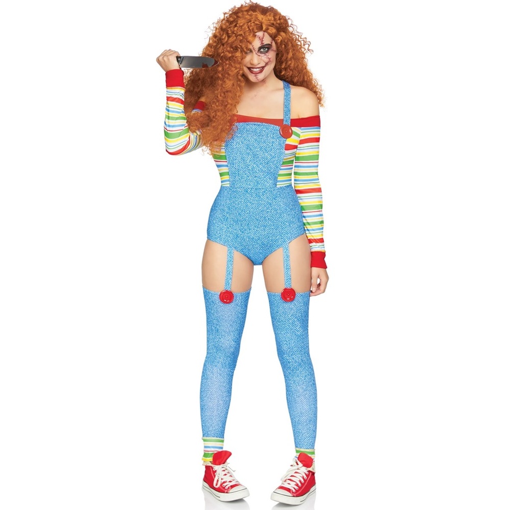 Leg Avenue‎ Killer Doll Costume Women’s Size M/L Pre-Owned Halloween Chucky